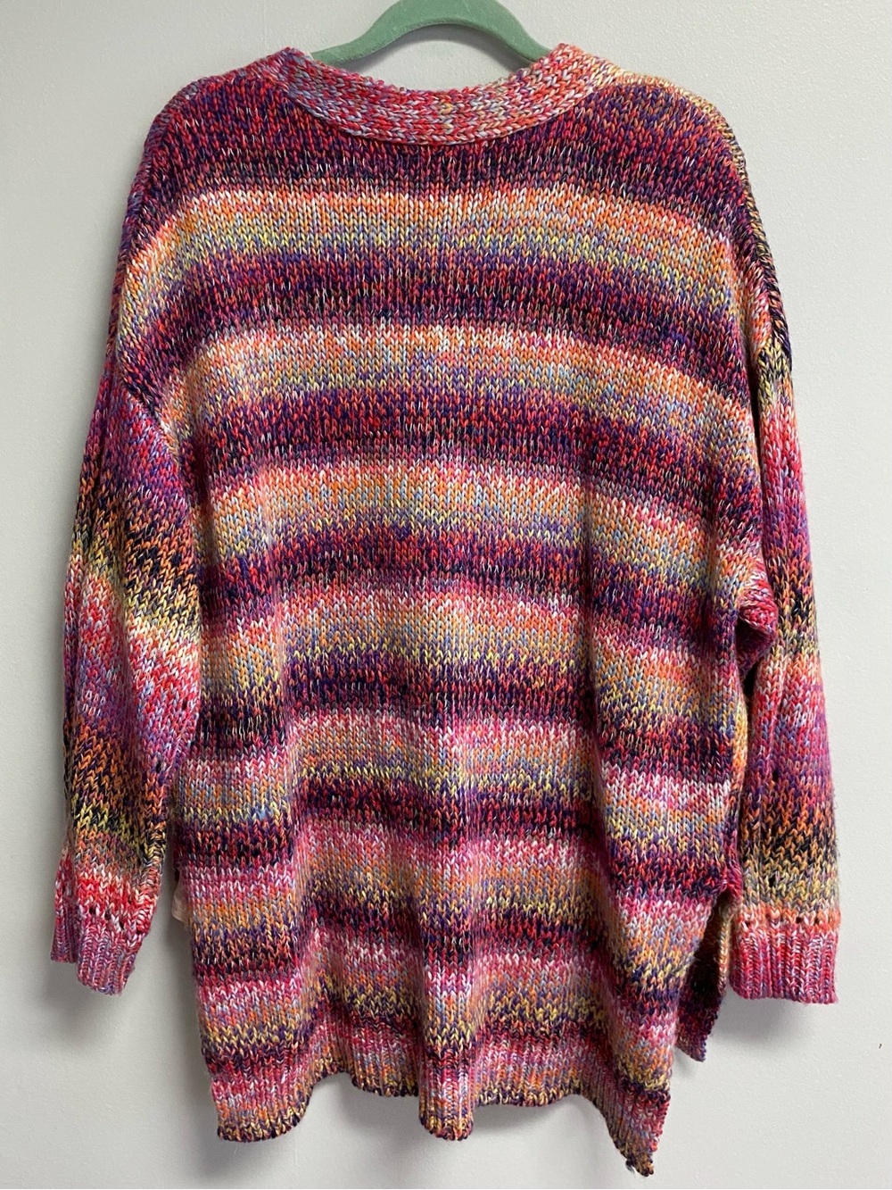 A BEAUTIFUL SOUL (ARULA) WOOL CARDIGAN SWEATER - 1X - Picture 6 of 10